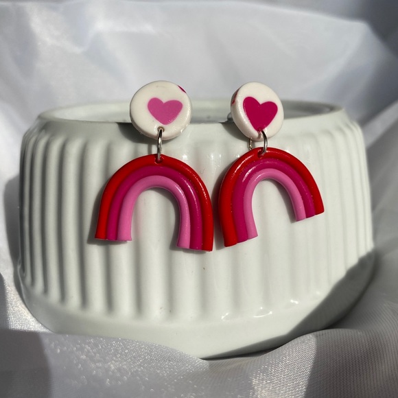 Clay earrings - Picture 1 of 1
